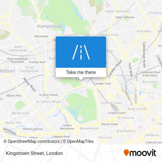 Kingstown Street map