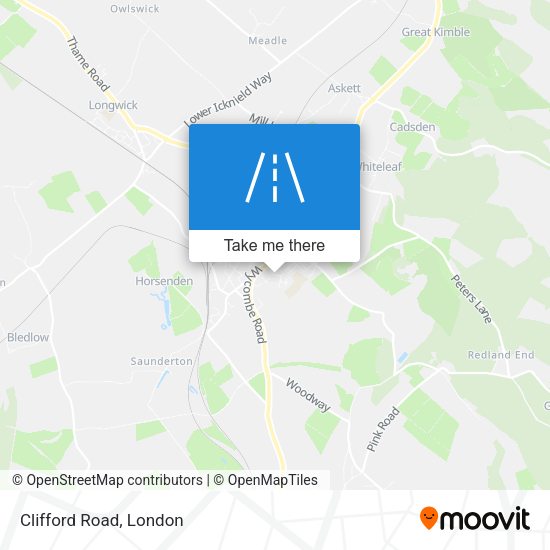Clifford Road map