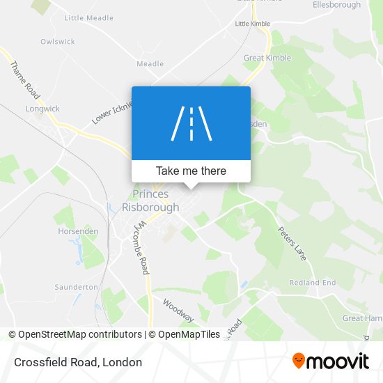 Crossfield Road map