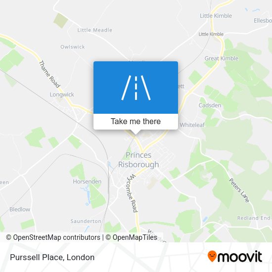 Purssell Place map