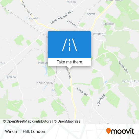 Windmill Hill map