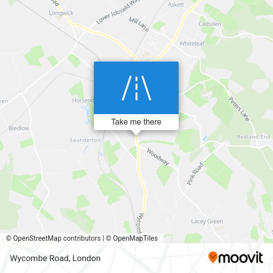 Wycombe Road map