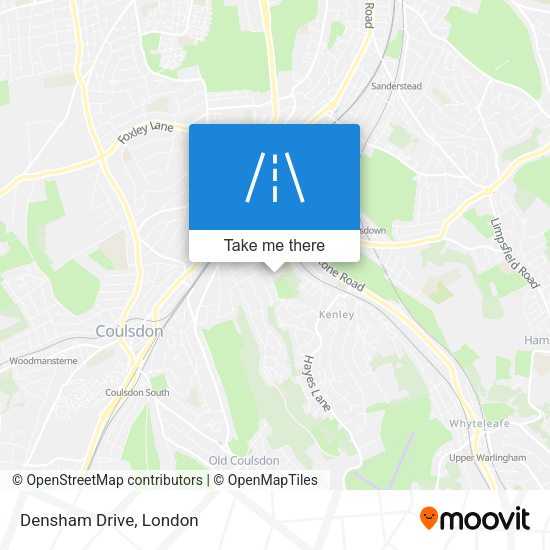 Densham Drive map