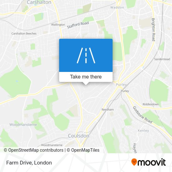 Farm Drive map