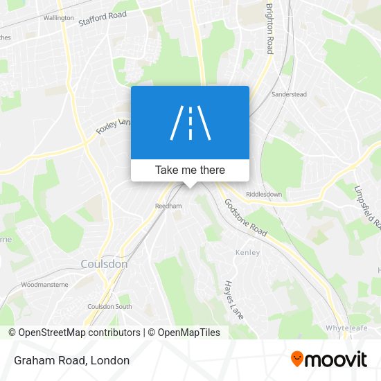 Graham Road map