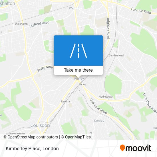 Kimberley Place map