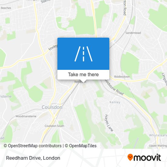 Reedham Drive map