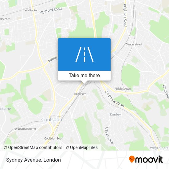 Sydney Avenue map