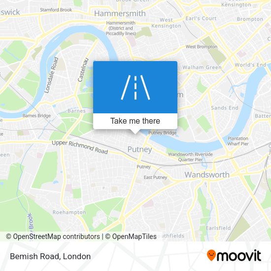 Bemish Road map
