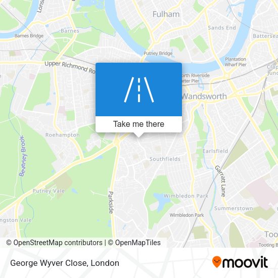 George Wyver Close map