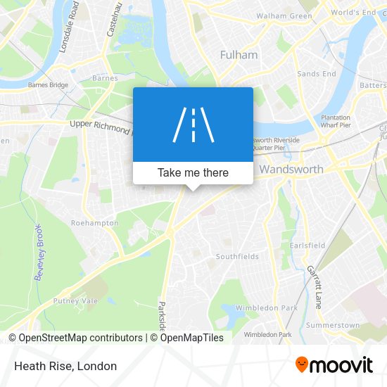 Heath Rise map