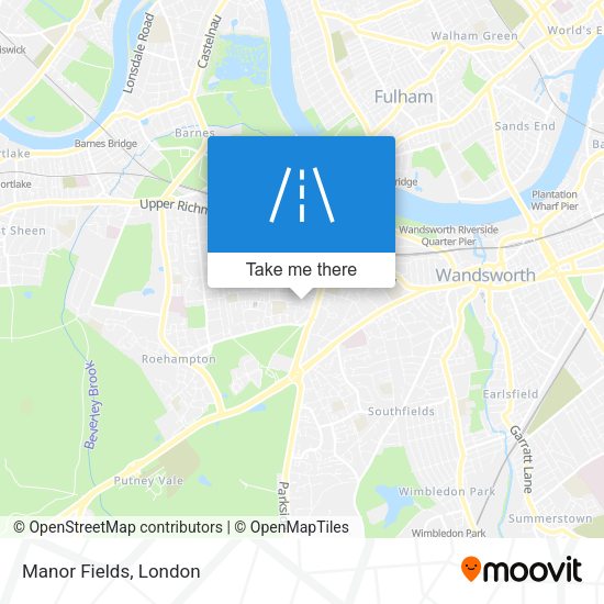 Manor Fields map
