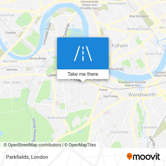 Parkfields map
