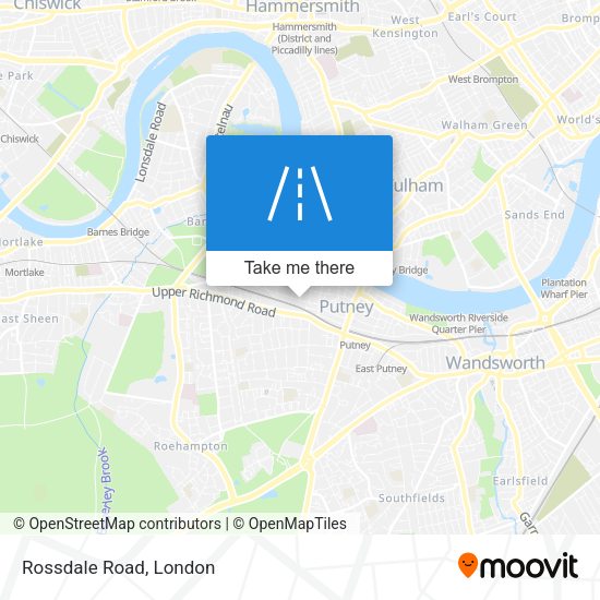 Rossdale Road map