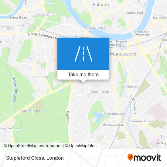 Stapleford Close map