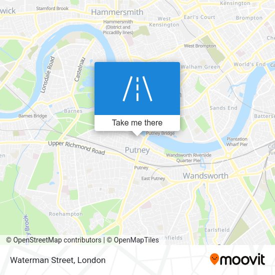 Waterman Street map