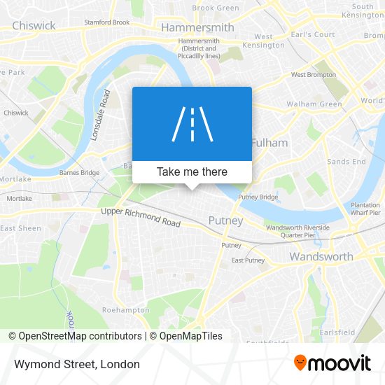 Wymond Street map