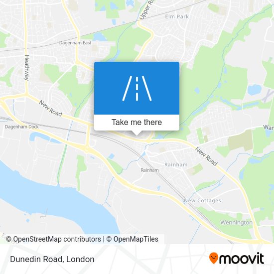 Dunedin Road map