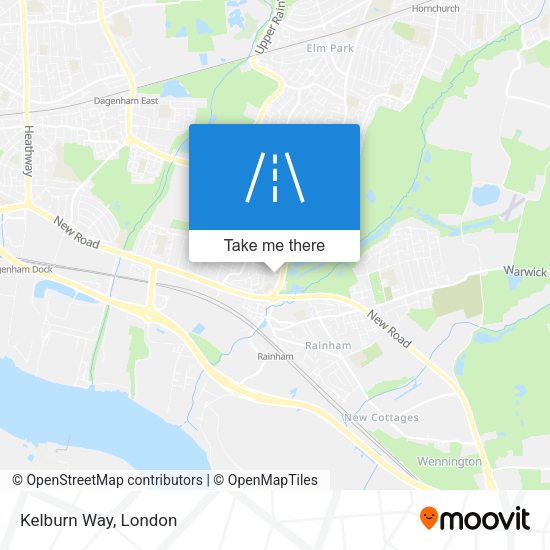 Kelburn Way map