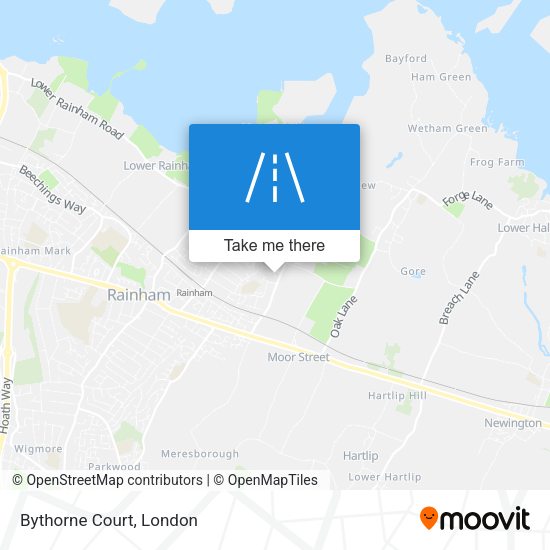 Bythorne Court map