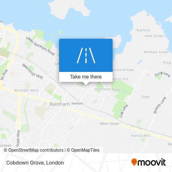 Cobdown Grove map