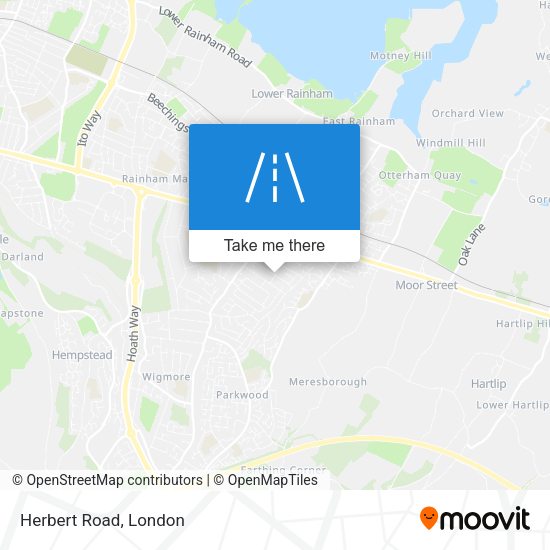 Herbert Road map