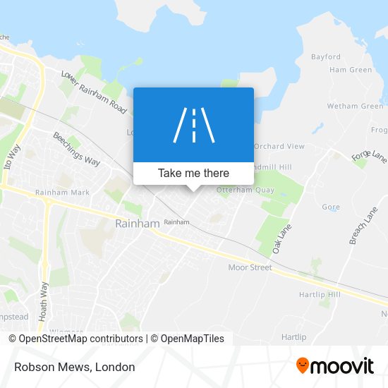 Robson Mews map