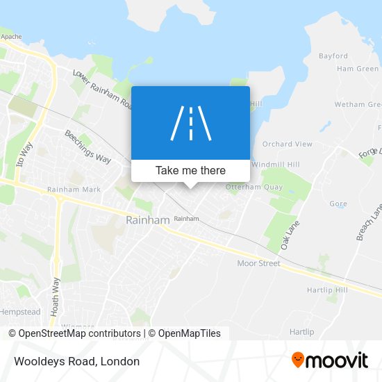 Wooldeys Road map