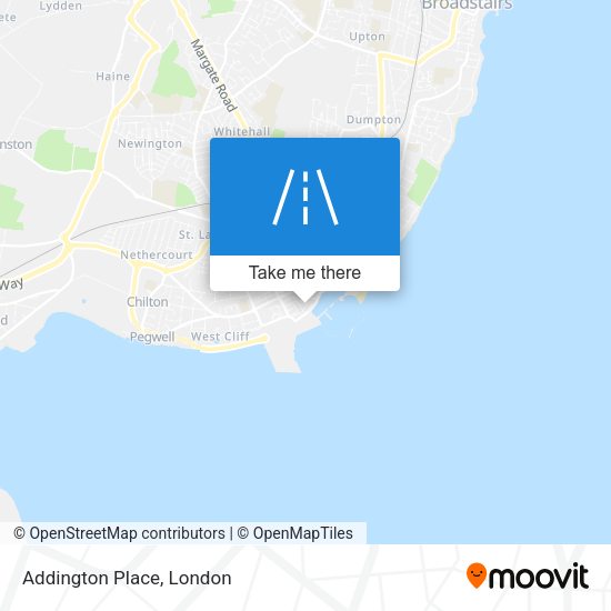 Addington Place map