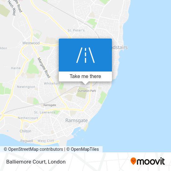 Balliemore Court map