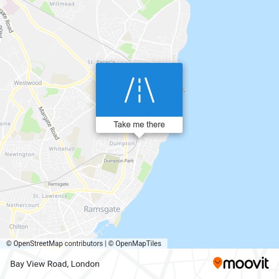 Bay View Road map