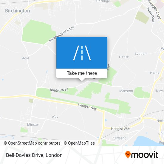 Bell-Davies Drive map