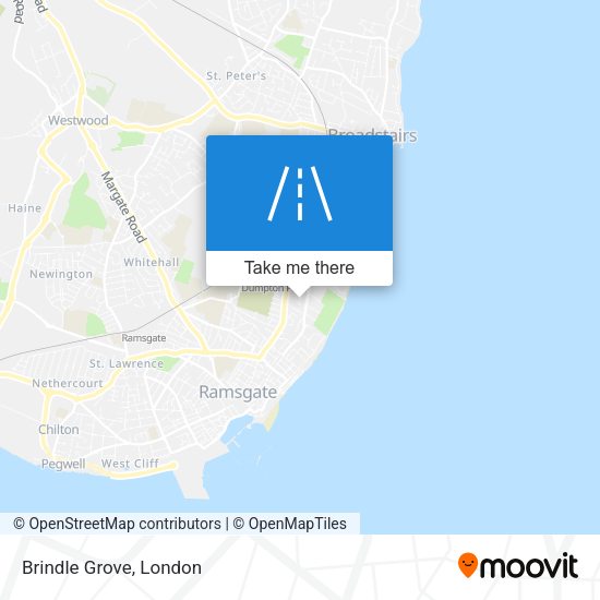 Brindle Grove map