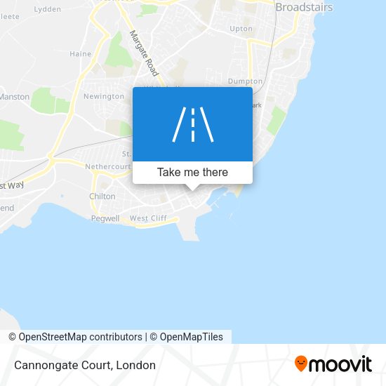 Cannongate Court map