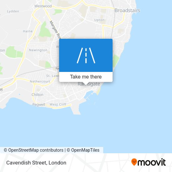 Cavendish Street map