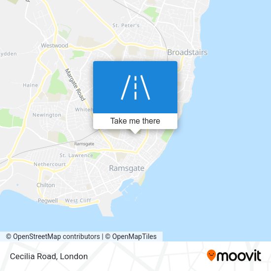 Cecilia Road map