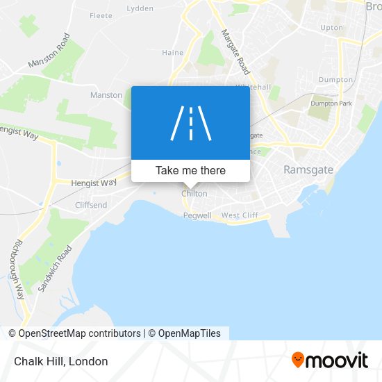 Chalk Hill map