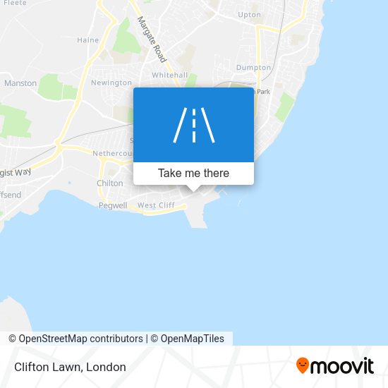 Clifton Lawn map