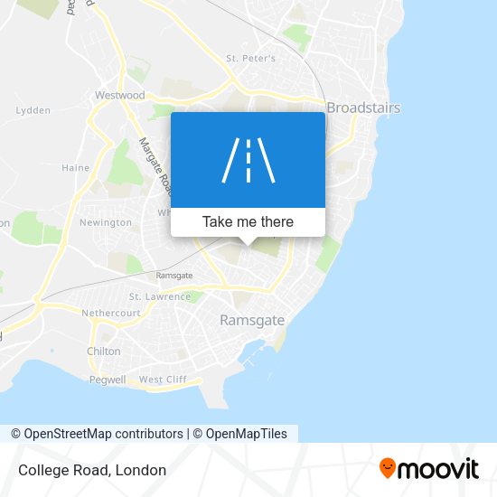 College Road map