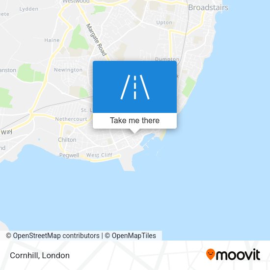 Cornhill map