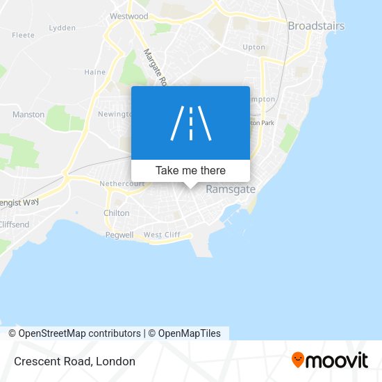 Crescent Road map