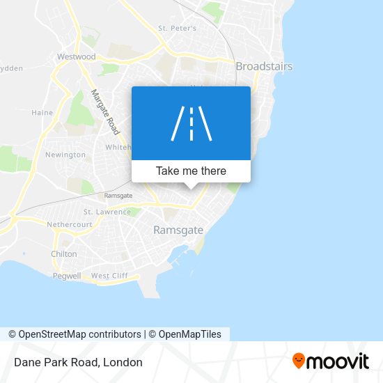 Dane Park Road map