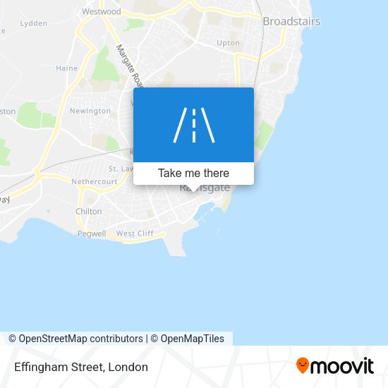 Effingham Street map
