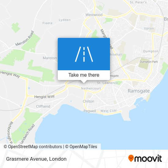 Grasmere Avenue map
