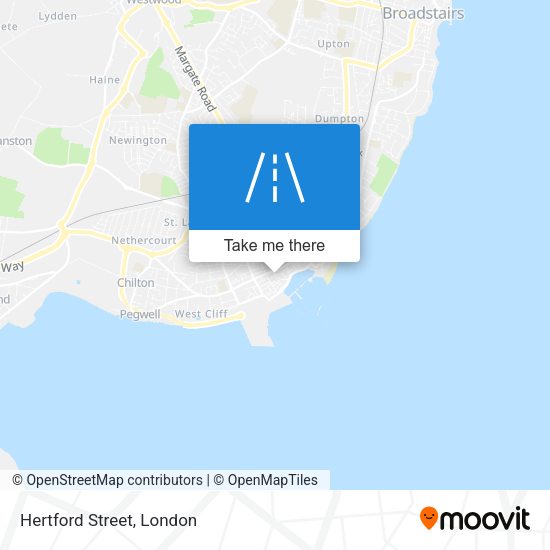 Hertford Street map