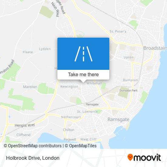 Holbrook Drive map