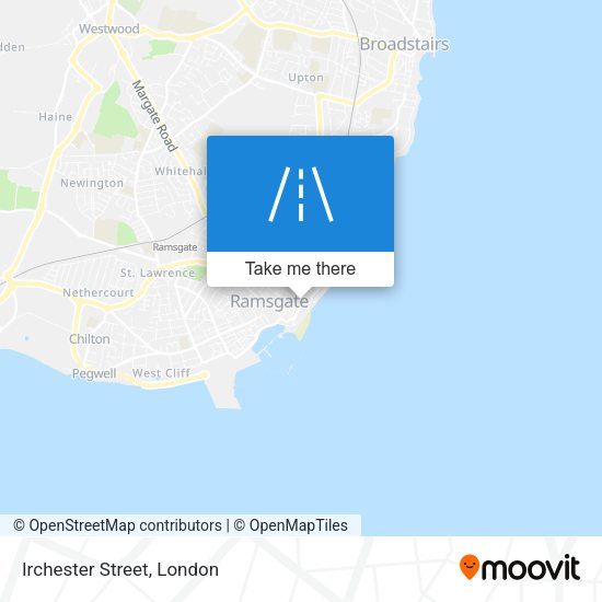 Irchester Street map