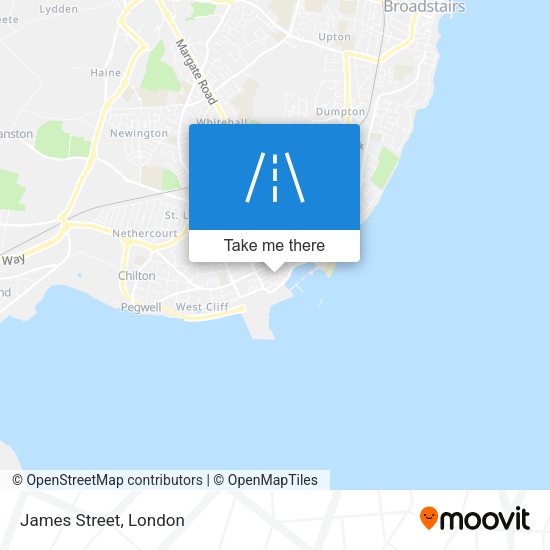 James Street map