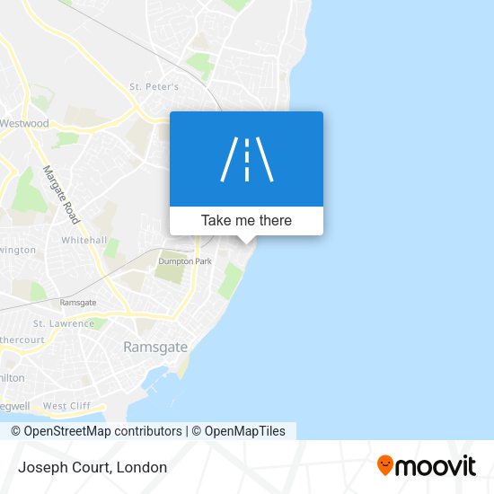 Joseph Court map