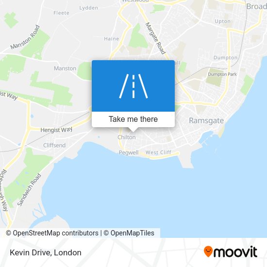Kevin Drive map